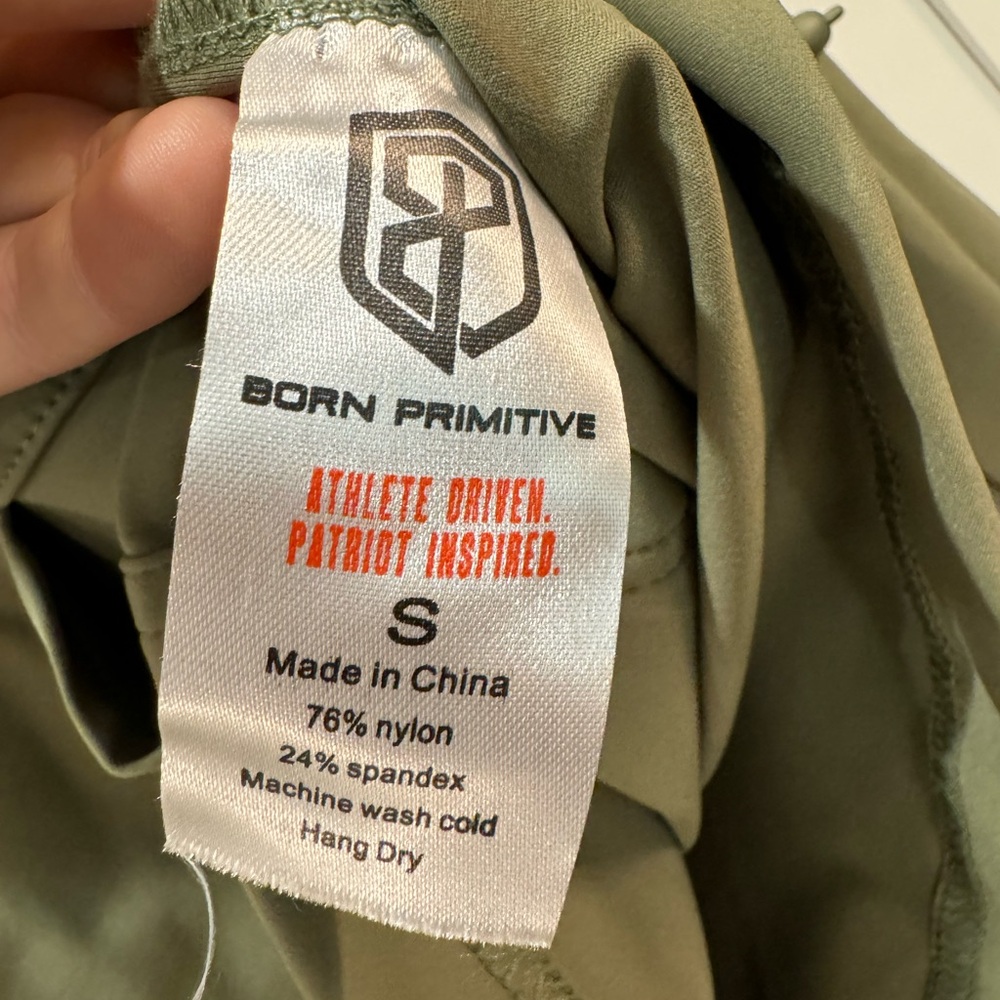 Born Primitive Olive Green Hooded Jacket - Picture 2 of 3